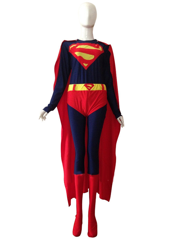 Dark Supergirl Cosplay Halloween Costume Party